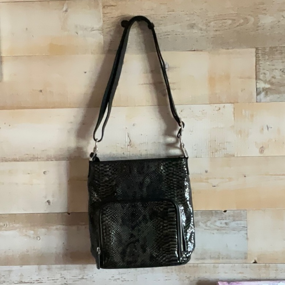 Brighton snakeskin purse